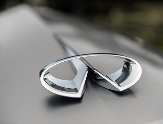 The INFINITI Prototype 9 is a celebration of Nissan Motor and INFINITI’s ingenuity, artistry and craftsmanship. It represents a reimagining of a 1940s race car with time-honored production techniques employed to realize its retro design.