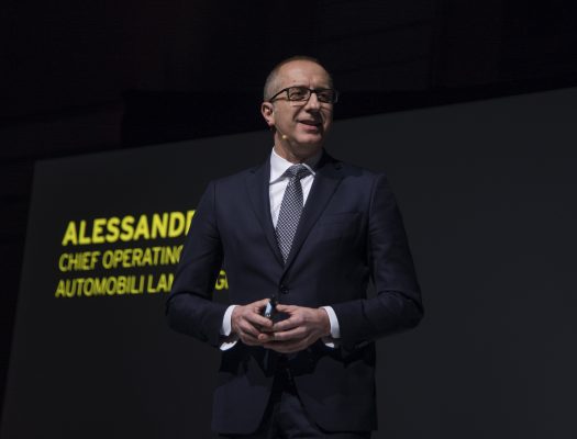 Photographer: Michael Shaffer
Copyright: Web & Editorial 
Car: Lamborghini Urus
Event: Urus Toronto Debut, 13 February 2018
People: Alessandro Farmeschi – COO of Automobili America